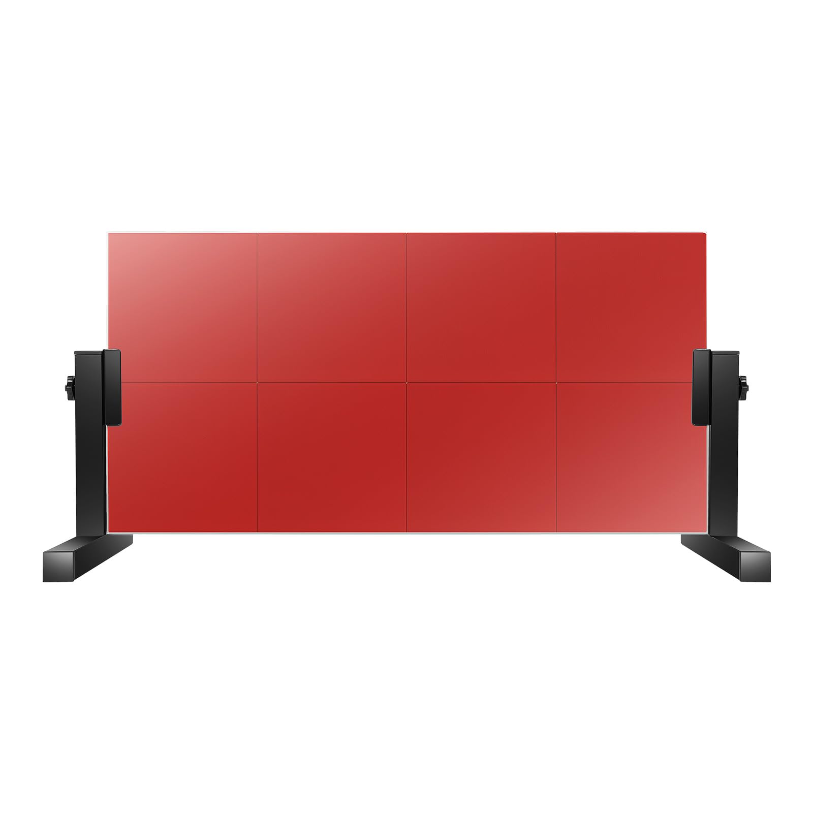 Tavola Da Rebounder Tennis Da Tavolo Pro, Tavola Posteriore Di Rimbalzo per Interniore, 8 Blocchi Di Gomma, Sparring Return Board Interior Tennis Da Tavolo