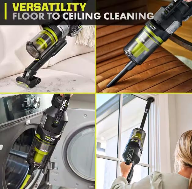 Image of ONEAND HP 18V Cordless Advanced Whisper Series Stick Vacuum KIT with 4.0 AH Battery and