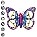 LEXiBOOK, Crosslander Butterfly, My Remote Control Flying Butterfly, Multidirectional Flight up to 12km/h (7 mph), Loopings, Remote Control with 2 Control Modes, Sound and Light Effects, Pink, RCBUT