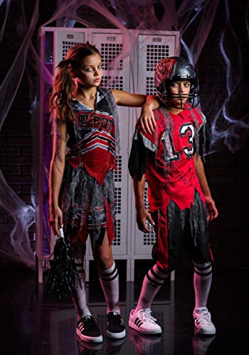 Disfraz Zombie Cheerleader Talla 14 Niñas Multicolor miniatura 3