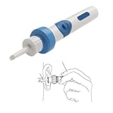 shlutesoy Ear Wax Remover, Electric Cordless Safe Vibration Painless Vacuum Ear Cleaner Tool Kit