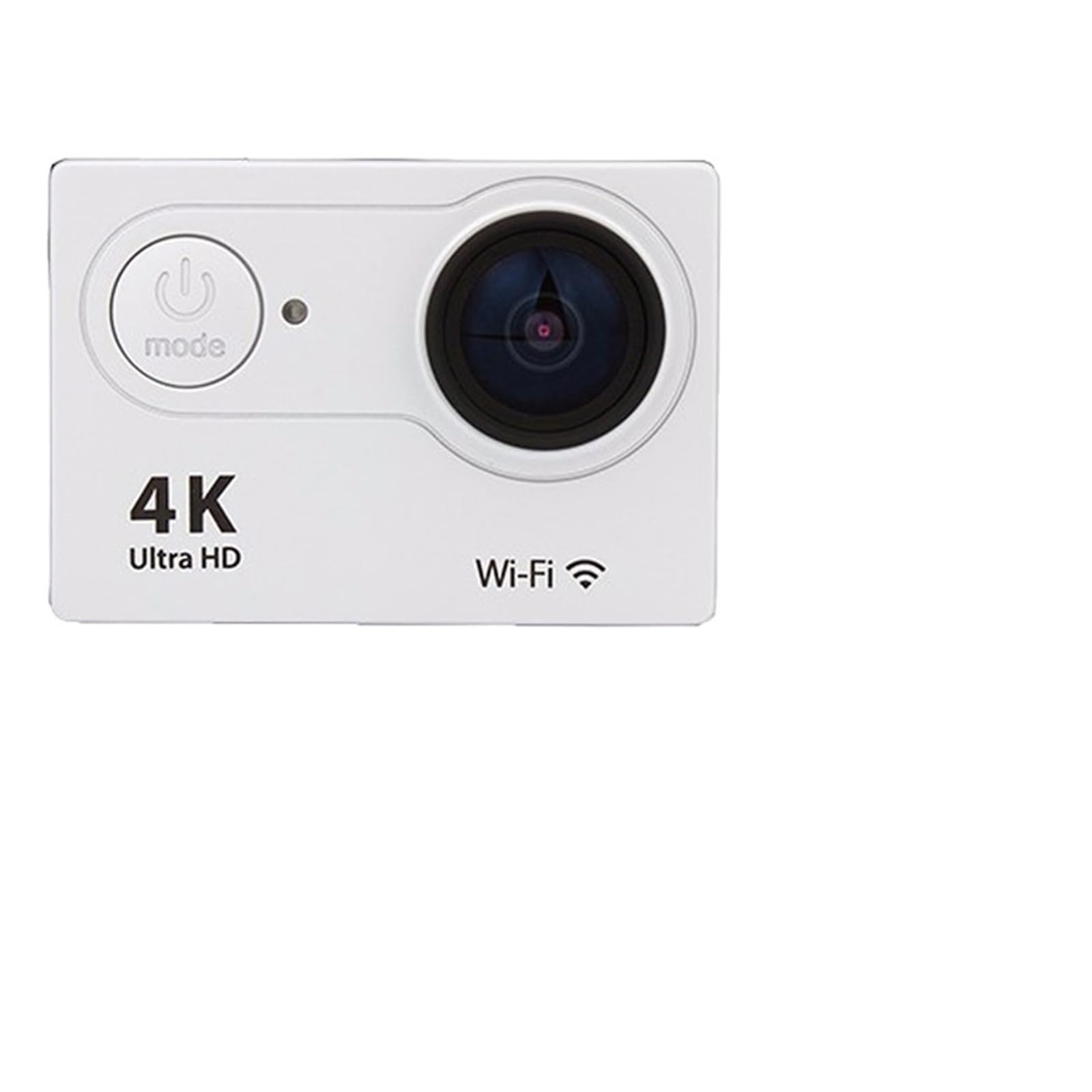 Waterproof Sport Camera Action Camera Ultra HD 4K/30fps WiFi 2.0 Inch 170D Underwater Waterproof Helmet Video Recording Camera Motion CAM Sport camera ( Size : No Card , Color : Silvery-Telecontrol )