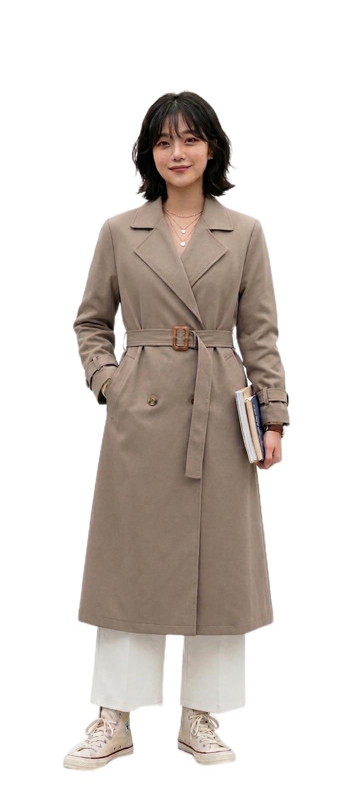 CLANE クラネ　LAYER LONG TRENCH COAT CLANE（クラネ）の「LAYER LONG TRENCH COAT（トレンチコート）」 - WEAR