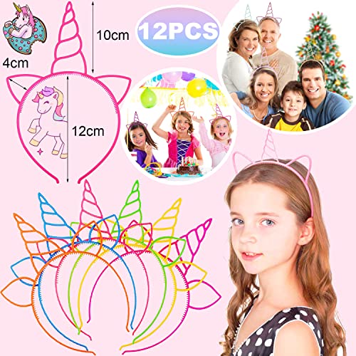 104 Pièces Anniversaire Licorne Jouet Kit Fête, Pinata Licorne, Fille Cadeau D'anniversaire, Licorne Bagues Bracelets… - Image 3