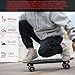 DNASKATE M2S/Pro Electric Skateboard with Remote, 17/22Mph Top Speed,9Miles Range,400/800W Hub-Motor, Skateboard for Adults ＆Teens (M2S（Single Motor）)