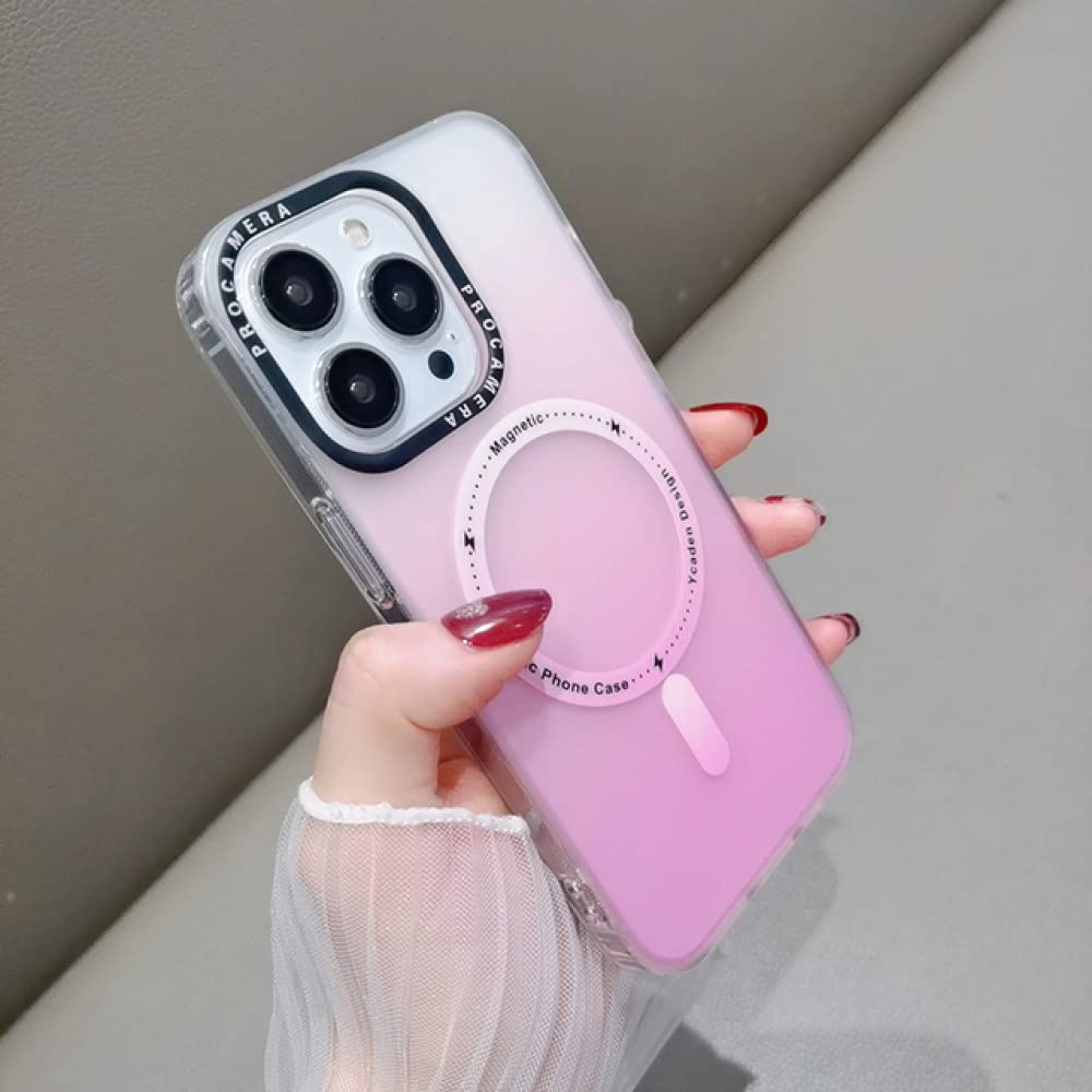 Coque antichoc pour iPhone 14 Pro Max avec dégradé magnétique - 7