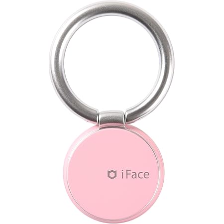 Amazon Iface スマホリング 薄型 360度回転 スキニータイプ ベビーピンク Hamee ハミィ ホールドリング