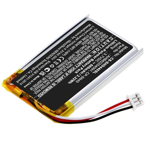 Jtdnnic �Ή� AHB622540N1, CP-SN40, 600mAh �����p�o�b�e���[ �[���n�C�U�[ HD 4.40 BT, HD 4.50BTNC, Momentum 2.0, Momentum 3.0, Urbanite XL
