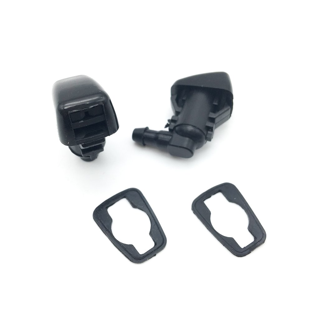 WayJun55157319AA Windshield Water Jet Washer Nozzle (Set of 2) fit for 2007-2012 Dodge Nitro Jeep 2006-2010 Commander 2008-2013 Liberty