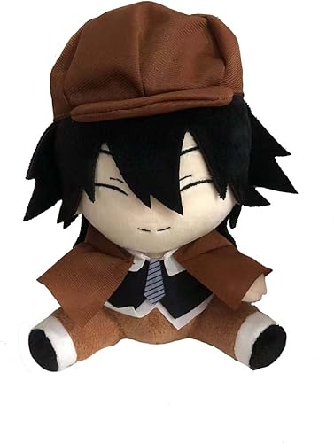 Chuuya Nakahara - Almohadas de peluche de anime Bungo callejeros para cosplay, Dazai Osamu (Edogawa Rampo)