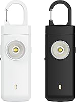 Vista 8 de Alarma personal recargable para mujeres, paquete de 2 regalos de cumpleaños de Navidad para mujeres, hijas, estudiantes universitarios