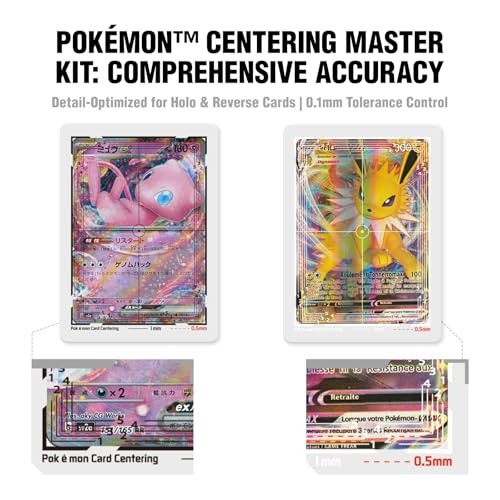 Card Centering Grading Tool Kit Compatible for Pokemon TCG