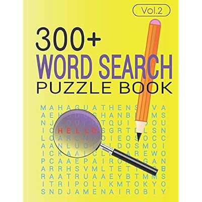 300+ WORD SEARCH PUZZLE BOOK (Vol.2)