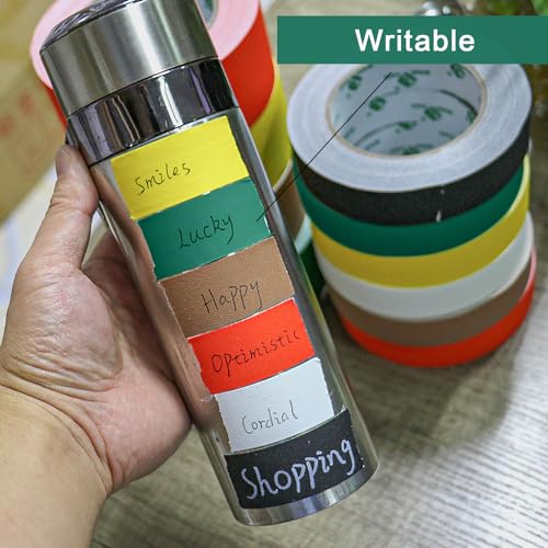 Image of BOMEI PACK Dark Green Gaffer Tape, Matte Non-Reflective, 1inch x 20yds No Residue Hand Tear Self-Adhesive Tape for Labeling, Cable, Stage, Photo Studio, Painters and Duct Repair, 3 Pack