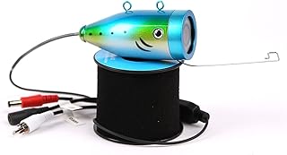 Ultraschall-Fischfinder, einfaches Unterwasser-Angelkamera-Zubehör für 7-Zoll-Fischfinder, 12 LED-IR-Infrarotlampe oder Angelkamera
