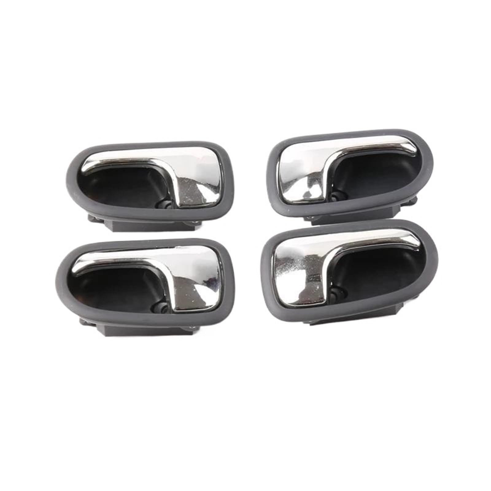 Fhcbutae One Color Interior Car Handle For Mazda 626 1993-1997 For Protege 323 1995-2003 Dark Grey Left And Right Interior Door Handles