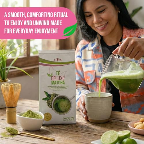 Té Matcha ceremonial japonés en polvo instantáneo 50 serv miniatura 3