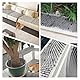 Kokmeya Haustierabwehrmatte, Weiß, 2 m mit 8 Erdspießen, 8 Kabelbinder, Katzenabwehrmatte mit sanften Spikes für Garten/Hinterhof, Hunde- und Waschbär-Abschreckmatte, 200 x 27,9 cm