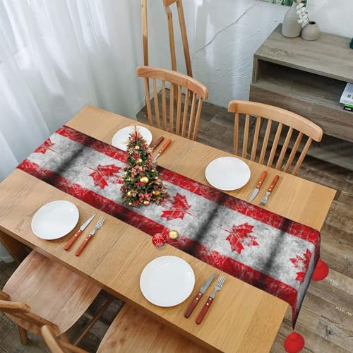 Chemin de table Canada 152 cm pour protéger et décorer votre commode - 8
