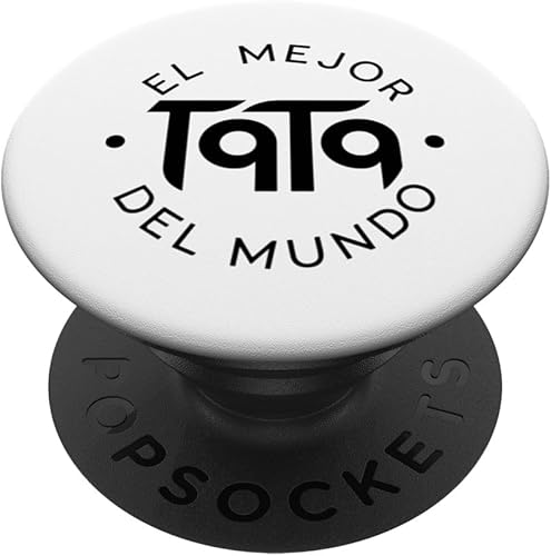El Mejor Tata Del Mundo Día del Padre Decir Orgulloso Papá Citas PopSockets Estándar PopGrip