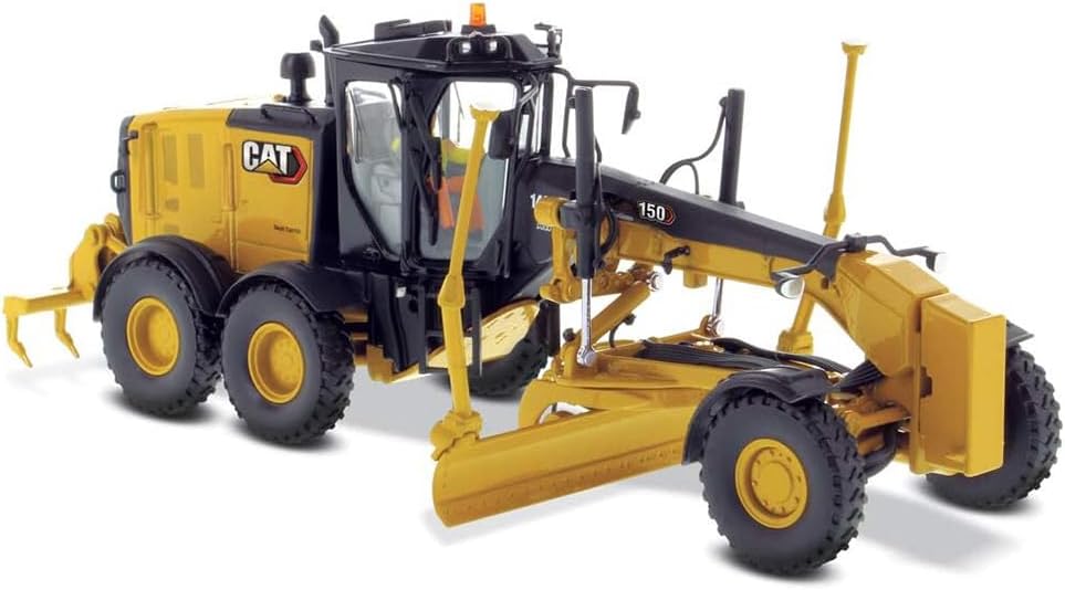 1:50 Caterpillar 150 Motor Grader | High Line Series Cat Trucks & Construction Equipment Scale Model Collectible 85667