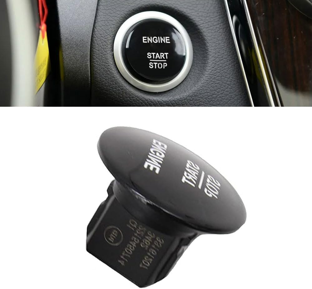 Keyless Push Button Starter Switch for Mercedes-Benz All Series C250 C300 CL550 CLA250 CLS350 E350 GL350 GL450 GLA250 GLE350 GLK250 GLK350 ML350 S550 SL500 Push Start Button Cover Ignition Switch