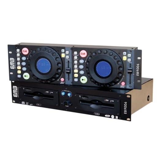 EMB Professional 19" Rack Mount DJ USB/MP3/CD Mixer eb9006