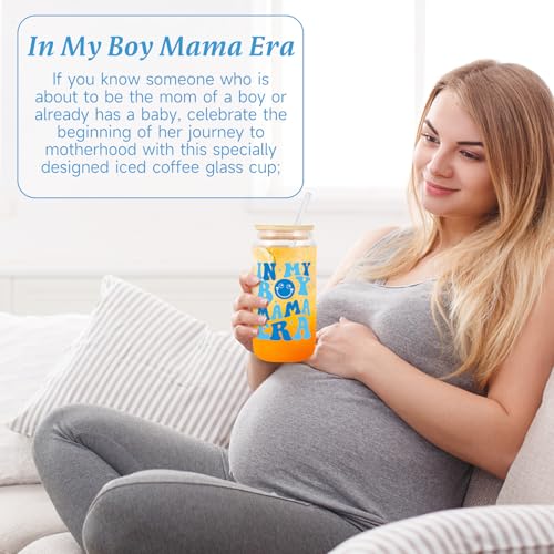 Image of iAOVUEBY New Mom Gifts & Baby Boy Gift Basket, Baby Shower Gifts for Expecting Mom To Be, Postpartum Gifts For Moms, New Mom Care Package After Birth, First Time Mothers Day Birthday Gifts for Women