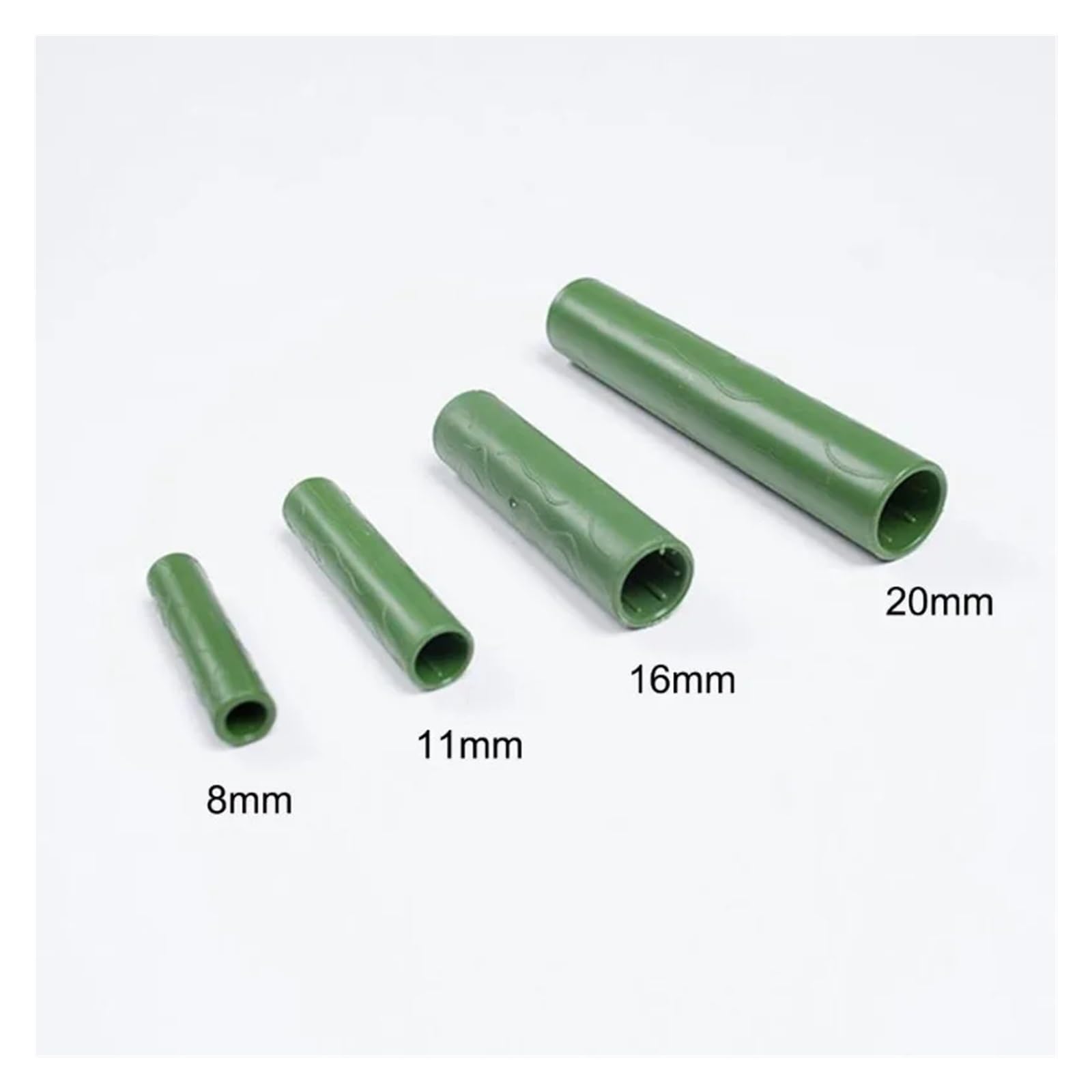 60 Stück Pflanzenstützverbindungsrohre for Kletterpflanzen, 8–20 Mm Gartenpfähle