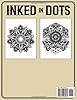 Inked in Dots: A Therapeutic Dotwork Tattoo Colouring book #1