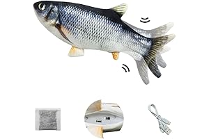 SPEENSUN Floppy Fish Dog Toy, Realistic Floppy Fish for Your Furry Friends