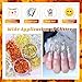Laza Autumn Nail Glitter, 12 Colors Acrylic Nails Art Glitter Powder Sequin, Retro Copper Iridescent Flake Paillette Sparkle Tip 120g for Gel Polish, Face, Eyes, Body, Hair, Jewelry, Resin -Golden Age