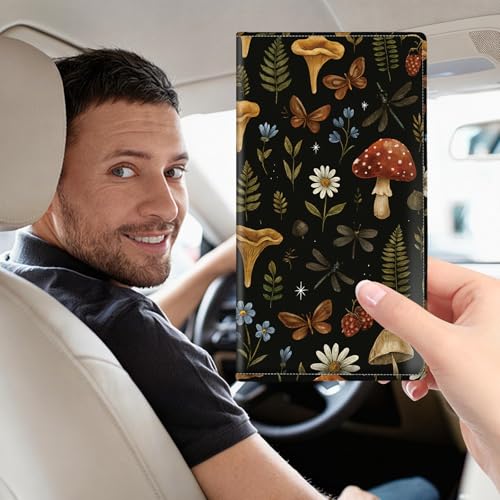 Organizador para auto de cuero miniatura 4