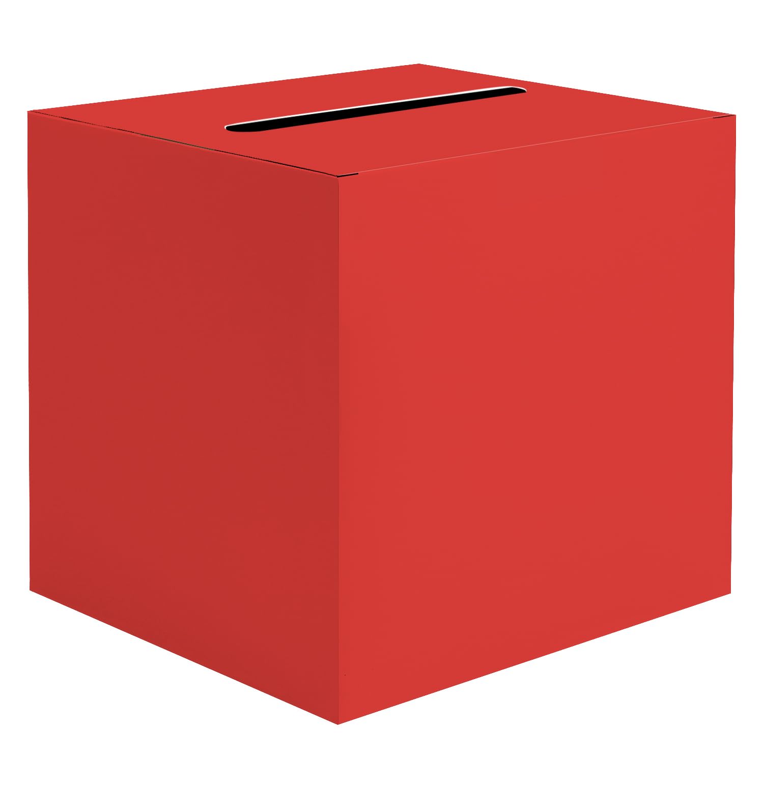 SietDESEO Red Card Box with Slot Money Gift Card Box Holder for Party Wedding Reception Birthday Graduation Bridal Shower Baby Shower Diaper Raffle Box