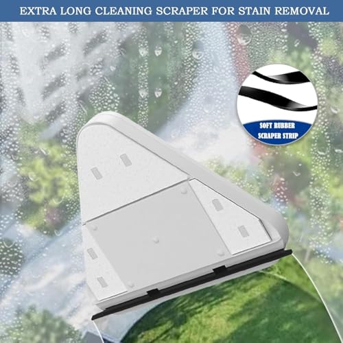Image of Magnetic Window Cleaner Tool,Windshield Cleaner Tool Magnetic,Double-Sided Cleaner Glass Tool, High Rise and Car,Magnetic Windshield Cleaner for High Rise, Car Glazed