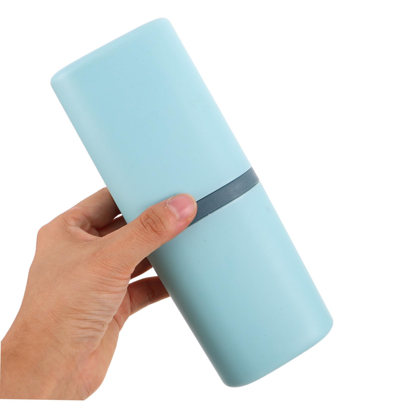 Beaupretty 8piezas Artículos De Aseo De Viaje Para Camping Escuela y Viajes De Negocio Incluye Estuches Portátiles Para Cepillos De Dientes y Contenedor Para Pasta De Dientes