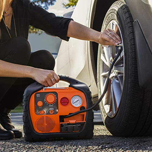 Wagan EL7561 Power Dome PLEX Battery Portable 1000 Amps Jump Starter Air Compressor 800 Watt Peak Surge Power Inverter