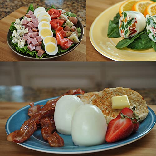 Egglettes Egg Cooker - Hard Boiled Eggs Without The Shell, 4 Egg Cups #TOP7