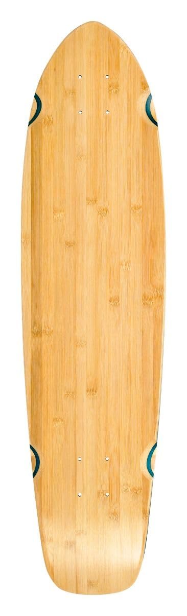 Bamboo Skateboards Longboard Deck - Blank Long Board Deck for Adults and Teens, Plain and Graphic Bamboo Decks