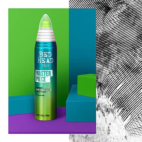 TIGI Bed Head Masterpiece Shine Hairspray 9.5 Oz miniatura 7