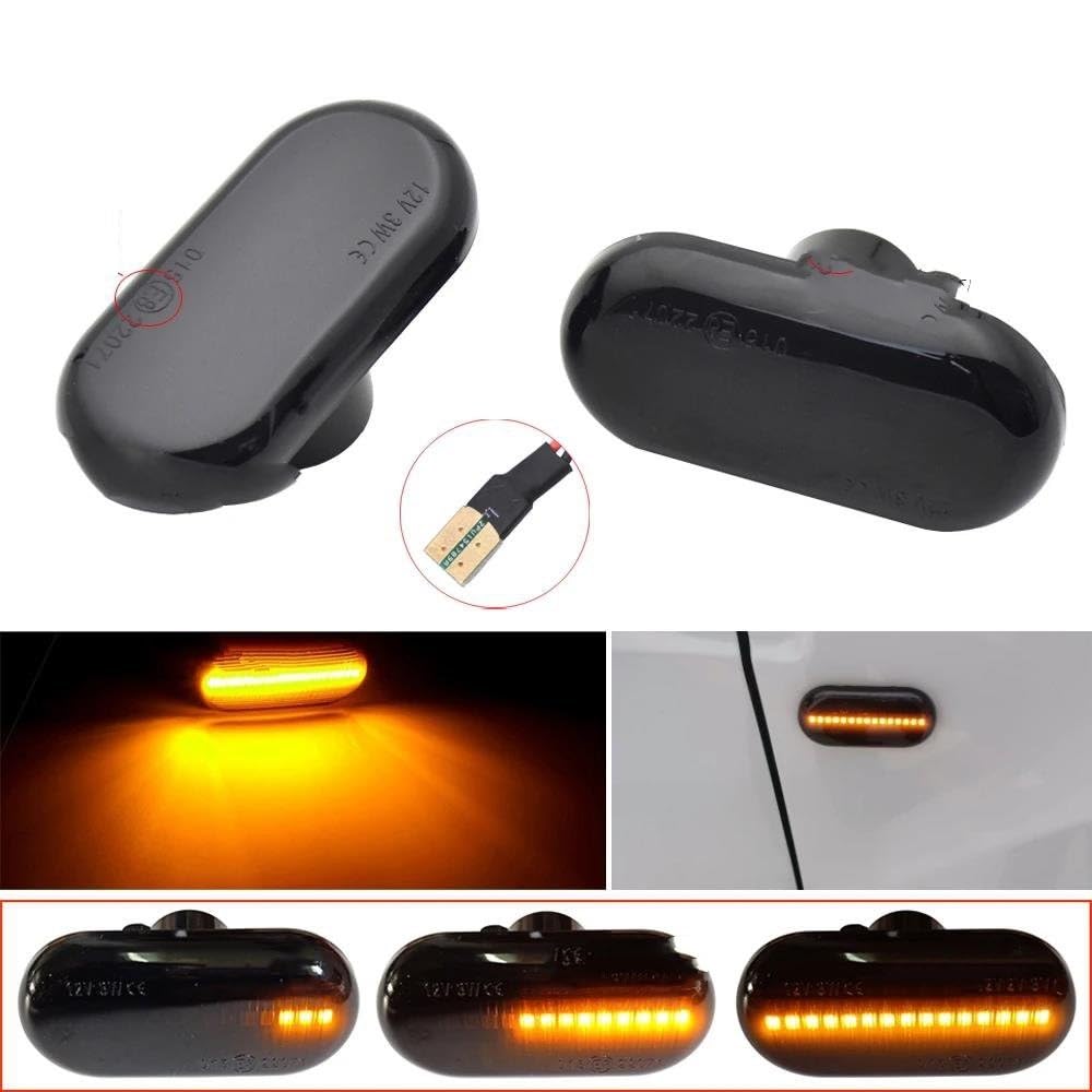 Indicatore Direzione Laterale Per Opel Per Movano Per Combi Per Vivaro 2 Pezzi Accessori Per Auto Indicatori Direzione Dinamici Indicatori Direzione Laterali Car Styling