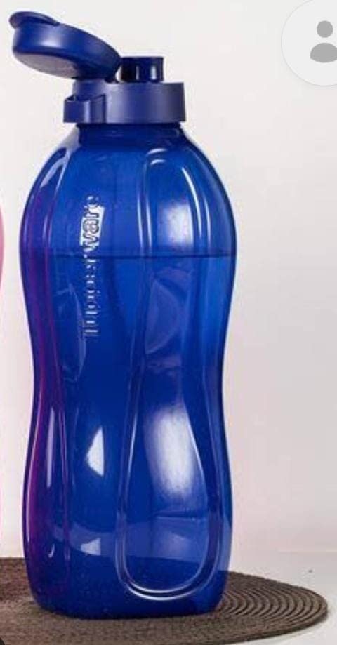 Tupperware Plastic Aquasafe Flip Top Bottle | Water Bottles For Home | Water Bottles For Office 2 Litre | The King Of All Bottles, (Blue, 2L) (B07GLWS9X6) Amazon Price History, Amazon Price Tracker