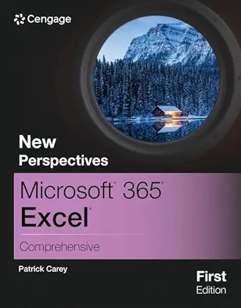 New Perspectives Microsoft 365 Excel Comprehensive, First Edition (MindTap Course List) book cover