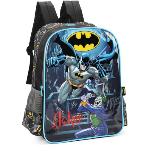 Mochila Infantil Batman G Preta 107054