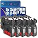 Produktbild Tito-Express PlatinumSerie 5 Schriftband-Kassetten kompatibel mit Dymo D1 45017 12mm Black/Red Labelmanager 100 Plus 120 P 150 160 200 210 D 220 P 260 P 280 300 350 D 360 D 400 420 P 500 TS