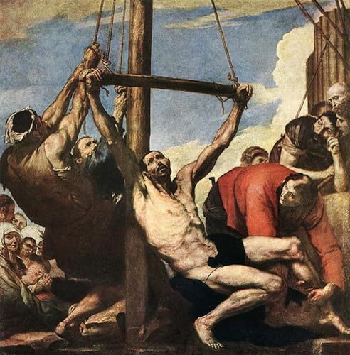 Art Reproduction Martyre de saint Barthélemy de Jusepe De Ribera sur toile