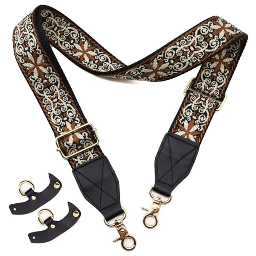 Image of LEMEDE Purse Strap Replacement Crossbody 1.5 inch Wide Shoulder Strap Adjustable Straps Handbag Strap Replacement Belts
