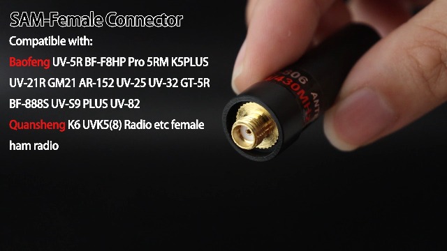 20W sma portable ham radio antenna baofeng uv-5r u... – Grandado