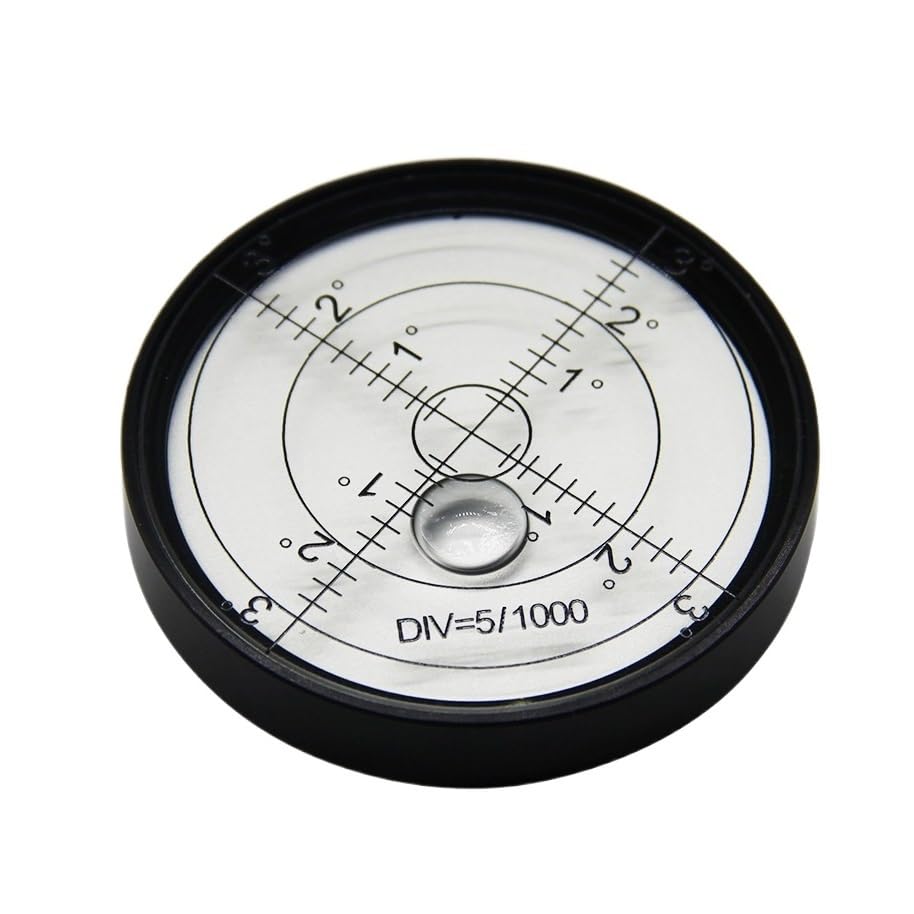 Magnetic Level Gauge high Precision Round Small Household Level Bubble 60 * 10mm(F)