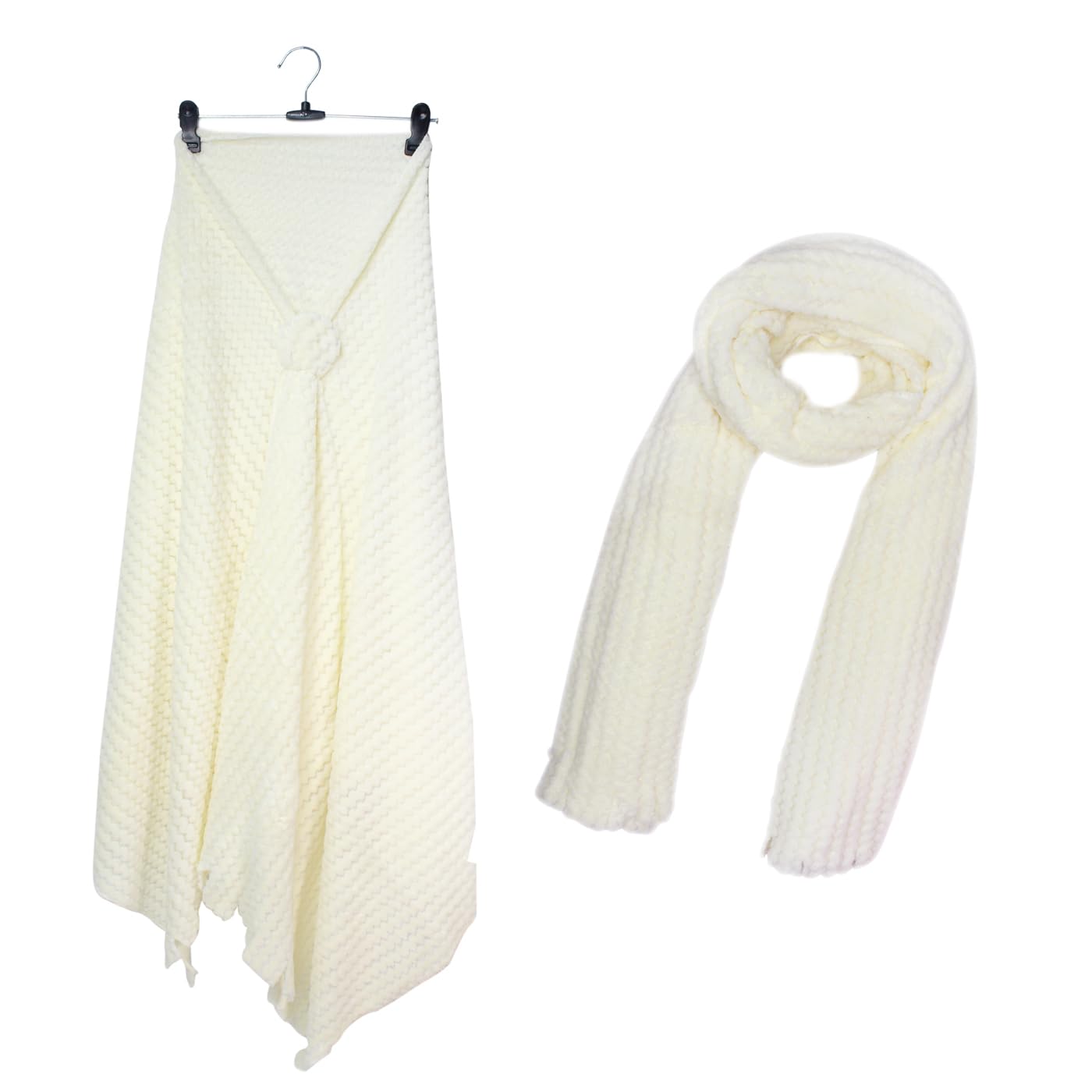Winter Warm Pure Wool Shawl/Stole/Muffler for Women and Girls Pack Of 1-image-0